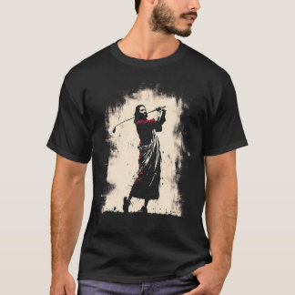 Jesus Golfer Funny Christian Religiösa Golf Sports T Shirt