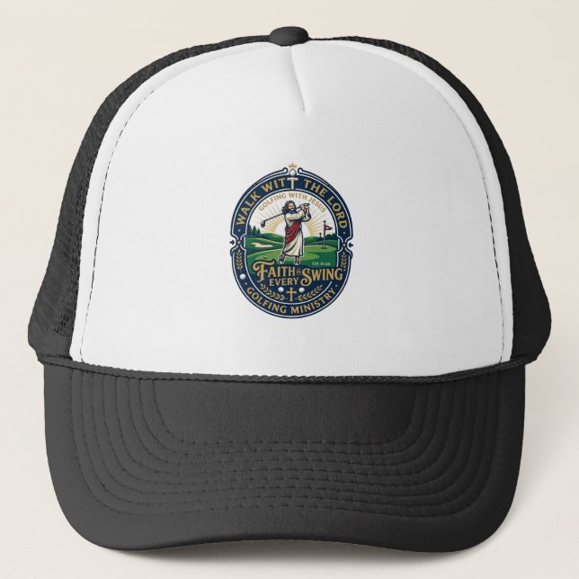 Jesus golftröja trobaserad design_1 keps (Framsida)