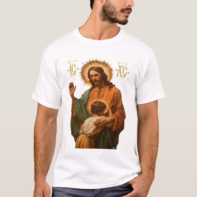 Jesus gör valet t shirt (Framsida)