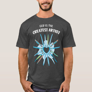 Jesus Gud Bible Christian Faith Gift T Shirt