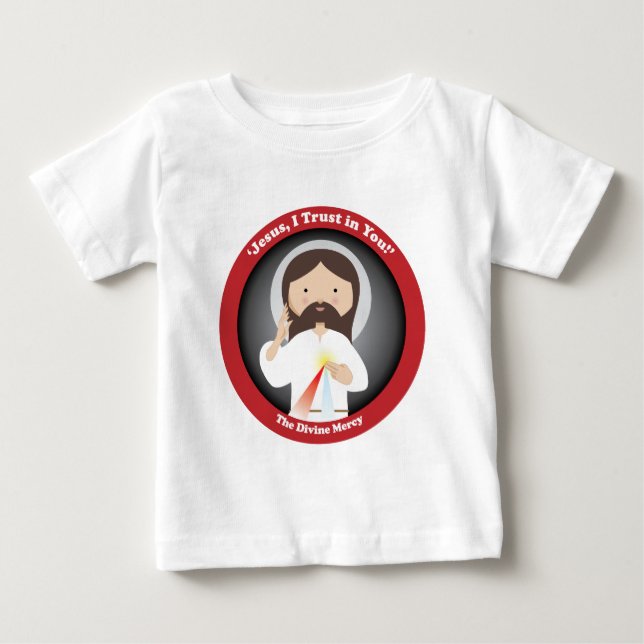 Jesus gudomliga Mercy Tröja (Framsida)