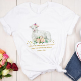 Jesus, Guds lamm - Anpassad T-Shirt