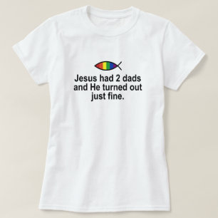 JESUS HADE 2 PAPPOR, OCH HAN VÄNDE UT PRECIS FINE TRÖJA