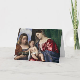 Jesus hade två jultomter helgkort
