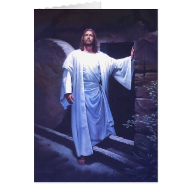 Jesus Hälsningskort (Framsidan)