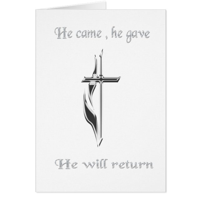 Jesus Hälsningskort (Framsidan)