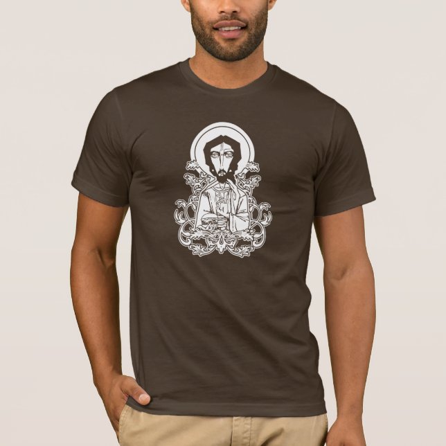Jesus hamburgareskjorta t-shirt (Framsida)