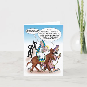 Jesus "Hammered" Tack Kort