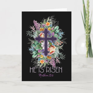 Jesus Han Är Uppstånden Kristet Bibelvers Citat Si Kort