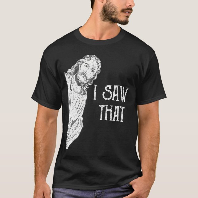 Jesus handskriven Cursive Kor Art Birth Baptism T Shirt (Framsida)