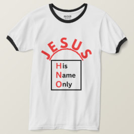 Jesus - Hans Namn endast T-shirt