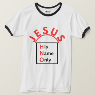 Jesus - Hans Namn endast T-shirt