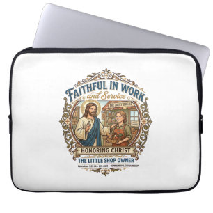 Jesus hantverk säljare Etsy tillverkare skjorta tr Laptop Fodral