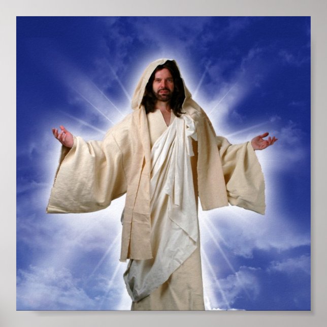 Jesus har återvänt poster (Framsidan)