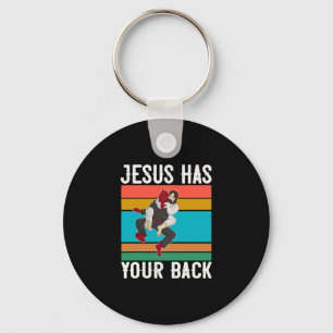 Jesus har din brasilianska Jiu Jitsu Gift Chris Nyckelring