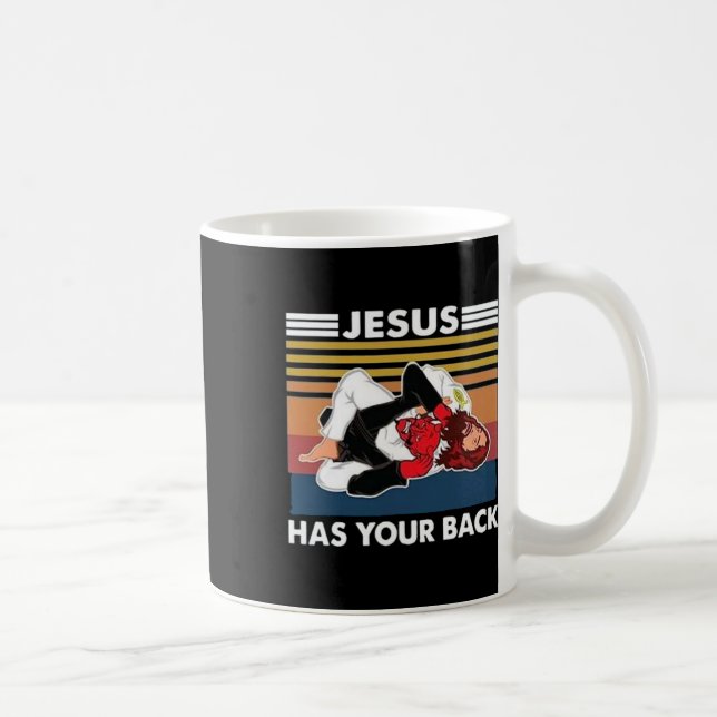 Jesus har din CK Karate Kaffemugg (Höger)