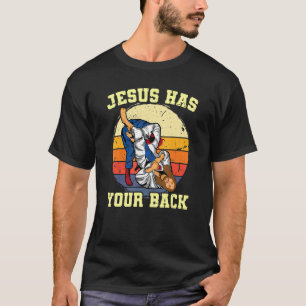 Jesus har ditt bjj-brasilianska Jiu Jitsu T Shirt