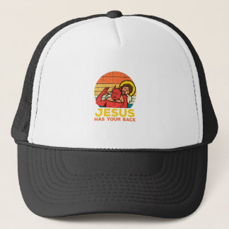 Jesus har ditt tillbaka Jiu Jitsu Retro Christian  Keps