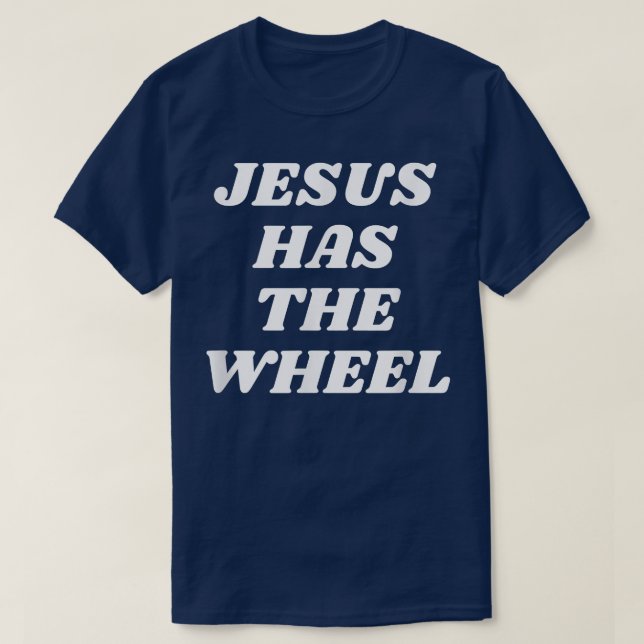 Jesus har hjulet  t shirt (Design framsida)