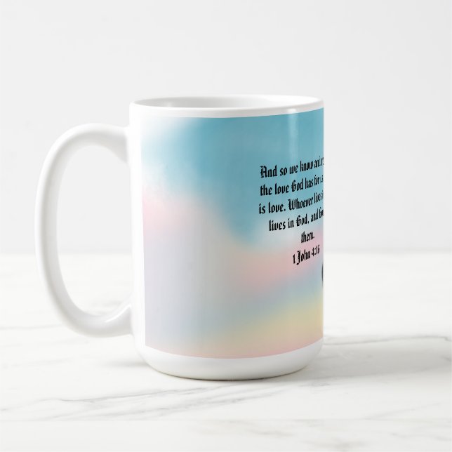 Jesus här  kaffemugg (Vänster)