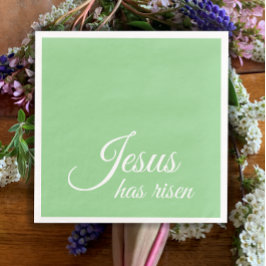 Jesus har kommit till Elegantens Grönt Christian P Pappersservett