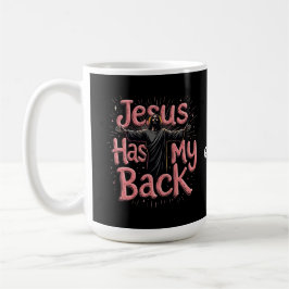 Jesus har min troende, hoppet, trosbekännelsens ma kaffemugg