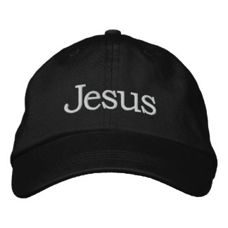 Jesus hat broderad keps