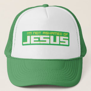 Jesus hattgrönt truckerkeps