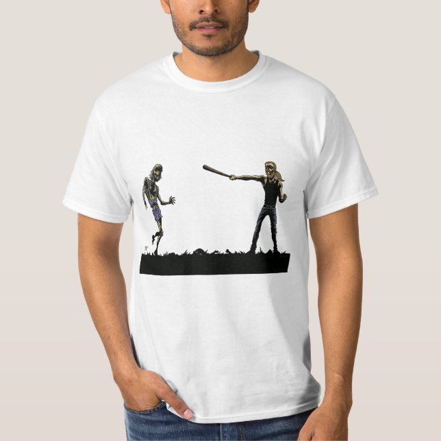 Jesus hatZombies "får sparade! ", Tee Shirt (Framsida)