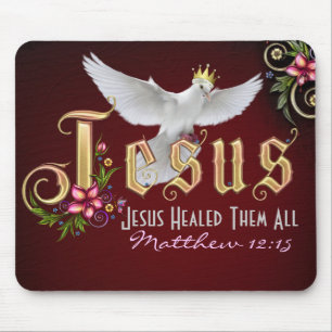 Jesus Heals #2 Mousepad Musmatta