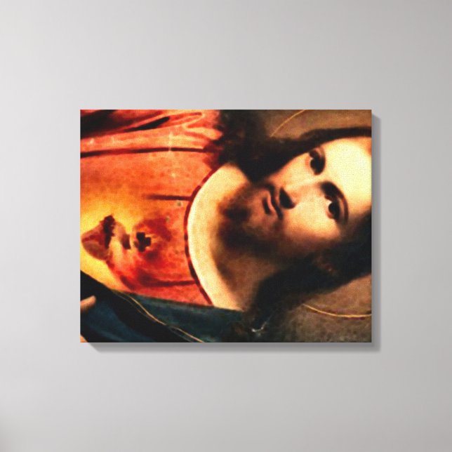 Jesus - Helig Heart Canvastryck (Framsida)