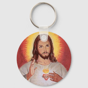 Jesus helig hjärta nyckelring