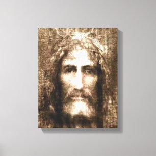 JESUS HELIGA ANSIKTE CANVASTRYCK