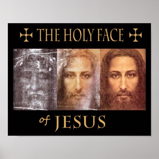 JESUS HELIGA ANSIKTE POSTER (Framsidan)