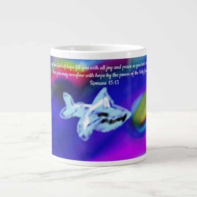 jesus helige ande jumbo mugg (Framsidan)