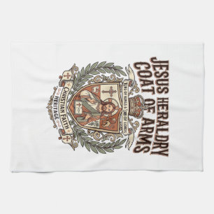 Jesus heraldik vapen Jesus heraldik vapen ar Kökshandduk