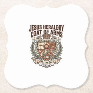 Jesus heraldik vapen Jesus heraldik vapen ar Underlägg Papper