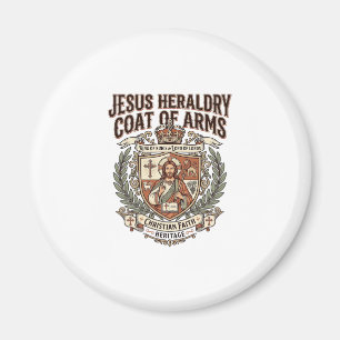 Jesus heraldik vapensköld Jesus heraldik vapensköl Magnet