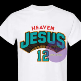 Jesus - Himmel - Kristendom T Shirt
