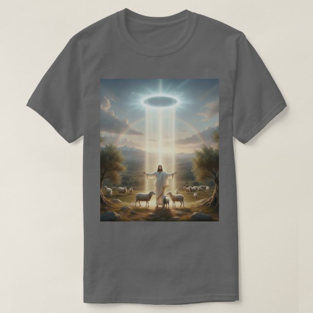 Jesus & His Sheep T-Shirt (Design framsida)