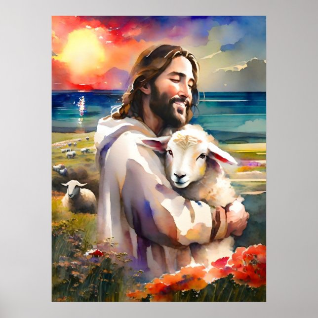 Jesus hittade Borttappaden får Poster (Framsidan)
