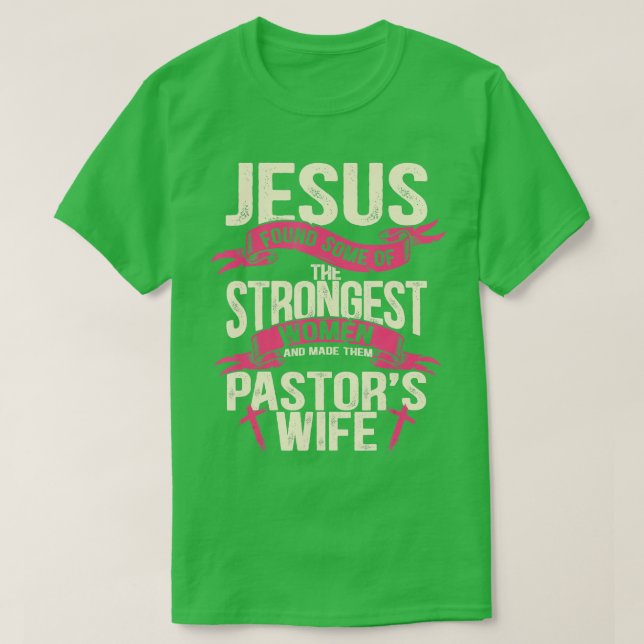 Jesus hittade några av de starkaste kvinnorna Past T Shirt (Design framsida)
