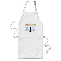 Jesus Hjälp Mata Flock Apron