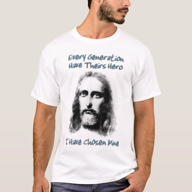 Jesus hjälte tee (Framsida)