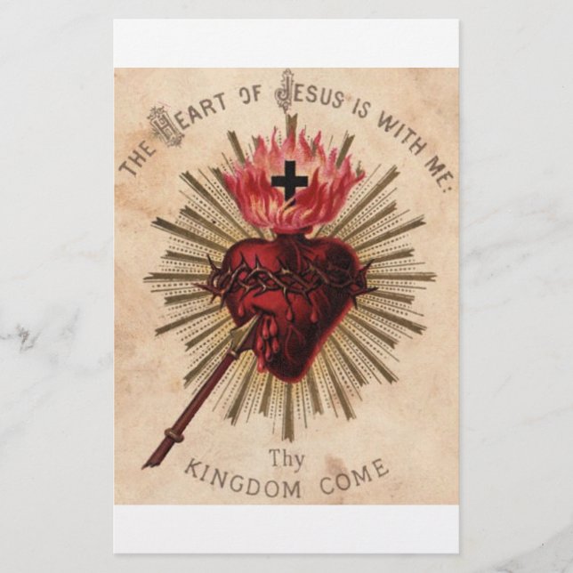 Jesus hjärta (liten) (Framsida)