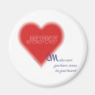 Jesus hjärta magnet