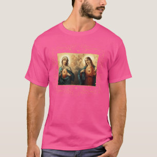 Jesus hjärta och omakulat Bild Jesus T Shirt