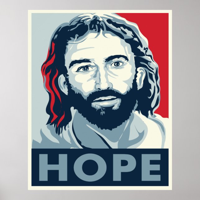 Jesus Hope Poster (Framsidan)