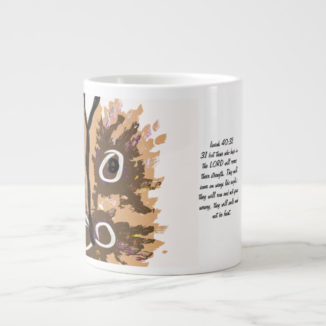 Jesus hopp jumbo mugg (Framsidan)