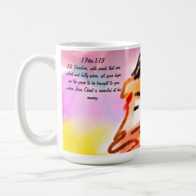 Jesus hopp kaffemugg (Vänster)